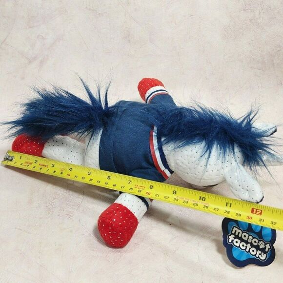 Genuine Merchandise 12" MLB Mascot Factory 12" Unicorn Plush Toy Nationals - Picture 6 of 10